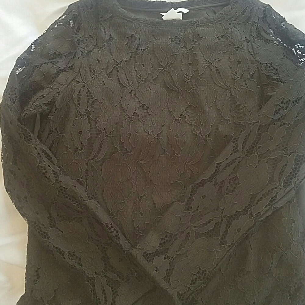 Green H&M top
